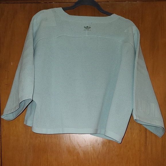 ADIDAS x IVY PARK Knit Crop Jersey Top - Picture 5 of 5